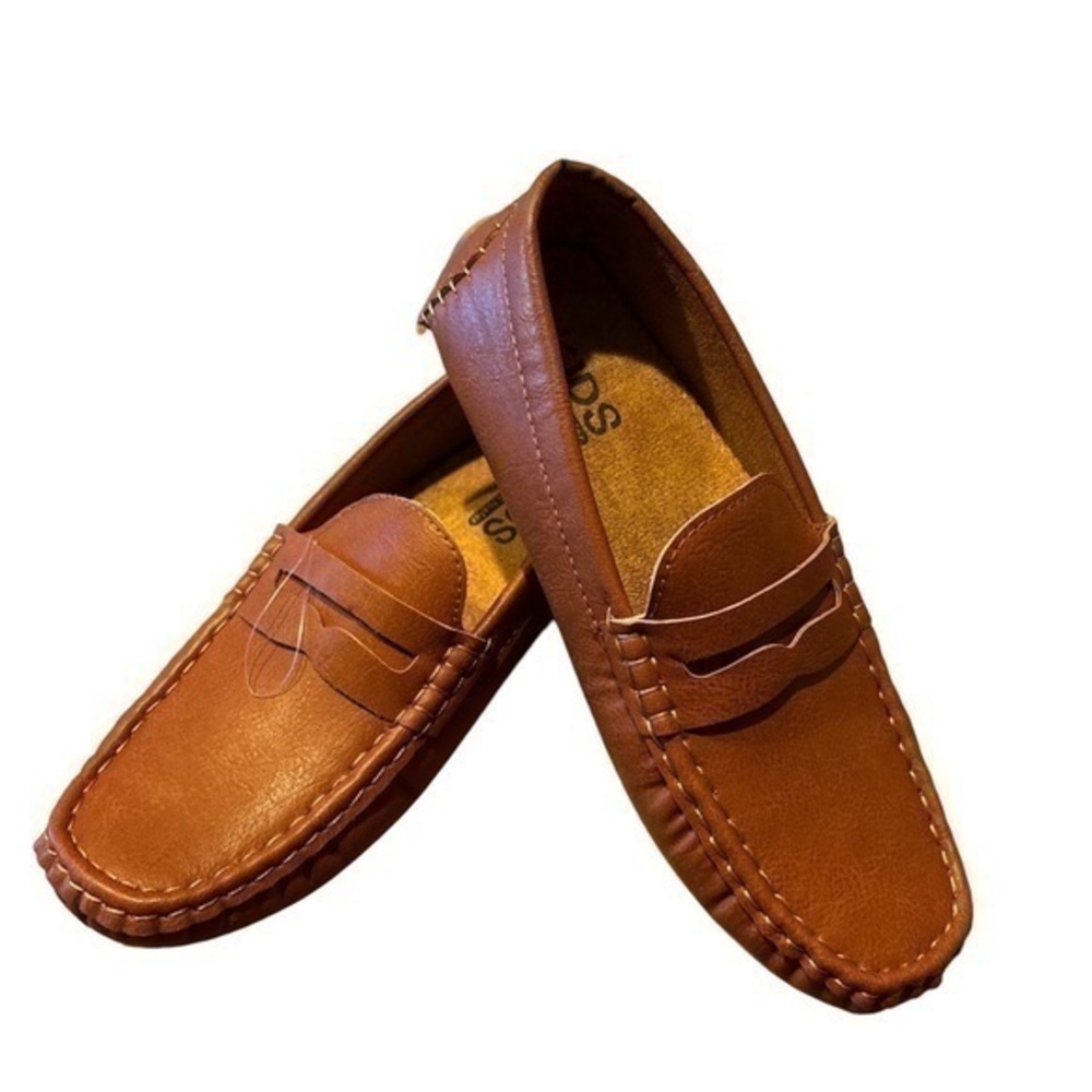 Hawkwell Kids Casual Penny Loafer Slip On Dress Moccasin Shoes - Size 5 - NWOT